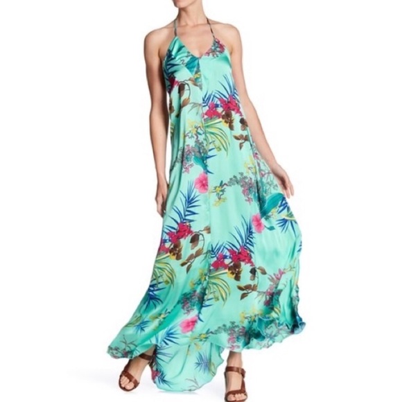 Nordstrom Maxi Halter Dress